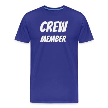 Festival de l’Événement du Staff des membres de l’équipe Comic Fun - T-shirt bio Premium Homme - bleu roi - Devant - Damien (186cm)