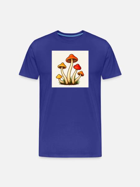 psilo - T-shirt bio Premium Homme - bleu roi