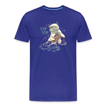 Avatar Appa Sur Les Nuages Yip Yip - T-shirt bio Premium Homme - bleu roi - Devant - Damien (186cm)