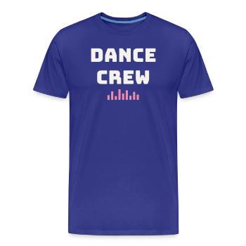 Dance Crew Dance Team Hip Hop Group Street Dance - T-shirt bio Premium Homme - bleu roi - Devant - Damien (186cm)