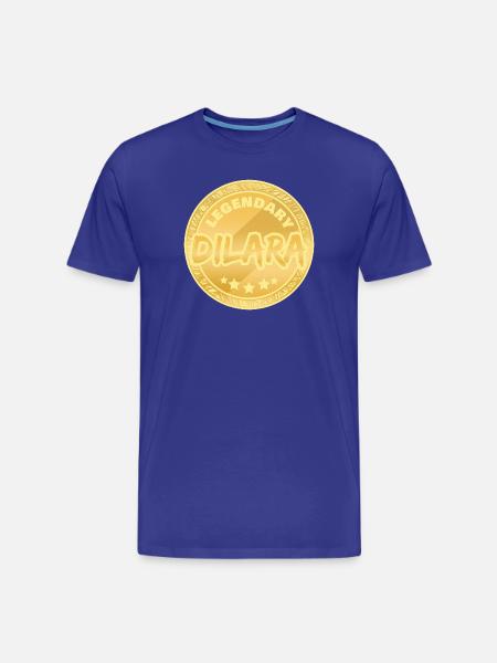 Daniel - T-shirt bio Premium Homme - bleu roi