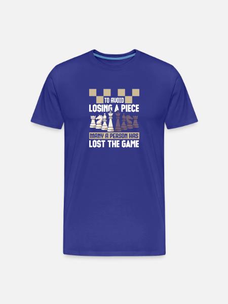 Chess Chess Player Chessboard - Men's Premium Organic T-Shirt - royal blue