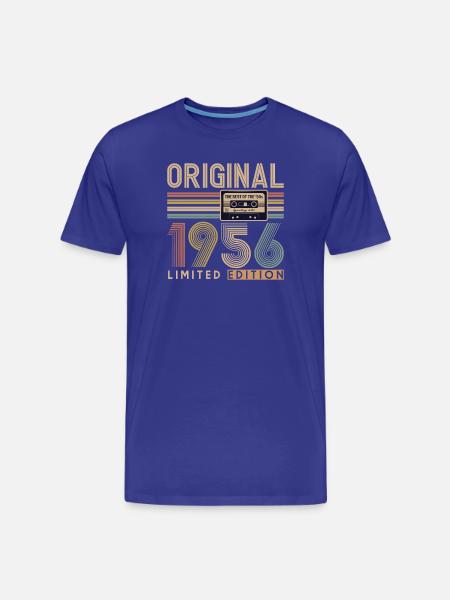 70th birthday, 70 years - Men's Premium Organic T-Shirt - royal blue