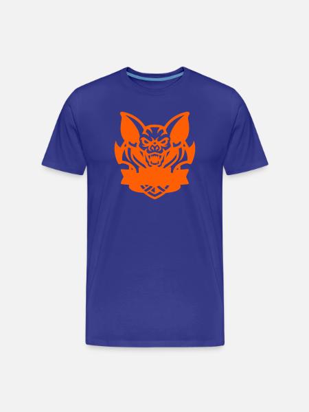 Fledermaus E-Sport Logo - Men's Premium Organic T-Shirt - royal blue