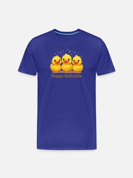 Joyeux Quitschis - T-shirt bio Premium Homme - bleu roi