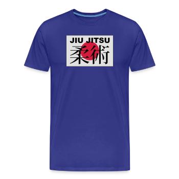 jiu jitsu - Männer Premium Bio T-Shirt - Königsblau - Vorne - Damien (186cm)