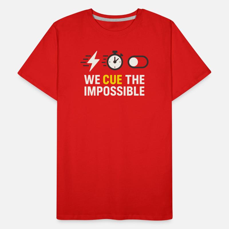 Équipe technique théâtrale Technicien de scène Son T-shirt bio Premium Homme