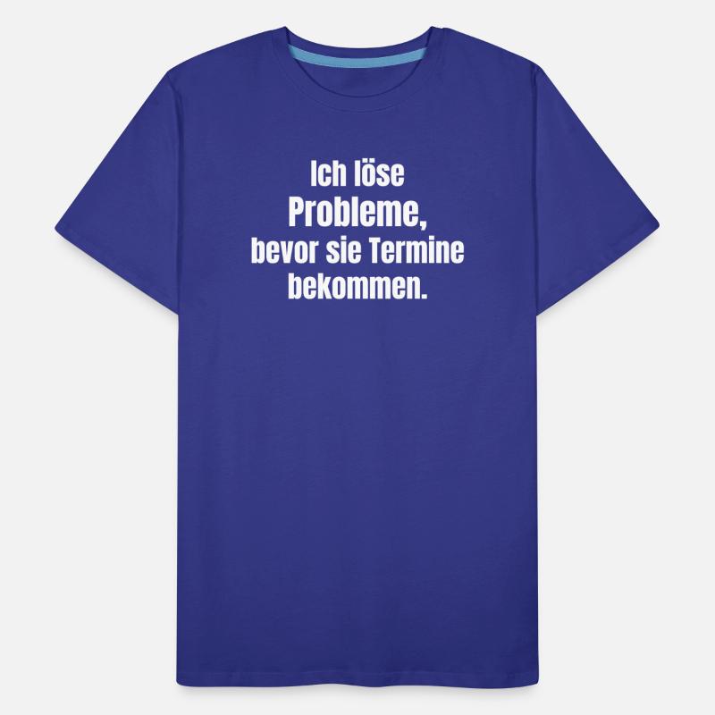 Proactive resolution before appointments Men's Premium Organic T-Shirt