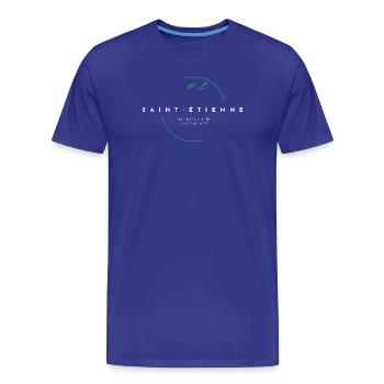 Saint-Étienne - Geschenk - Hollywood - Männer Premium Bio T-Shirt - Königsblau - Vorne - Damien (186cm)