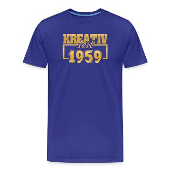 Concepteur de sites Web 1959 - T-shirt bio Premium Homme - bleu roi - Devant - Damien (186cm)