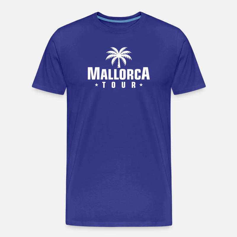 Mallorca Tour - Männer Premium Bio T-Shirt - Königsblau