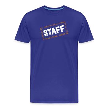 Personnel - T-shirt bio Premium Homme - bleu roi - Devant - Damien (186cm)