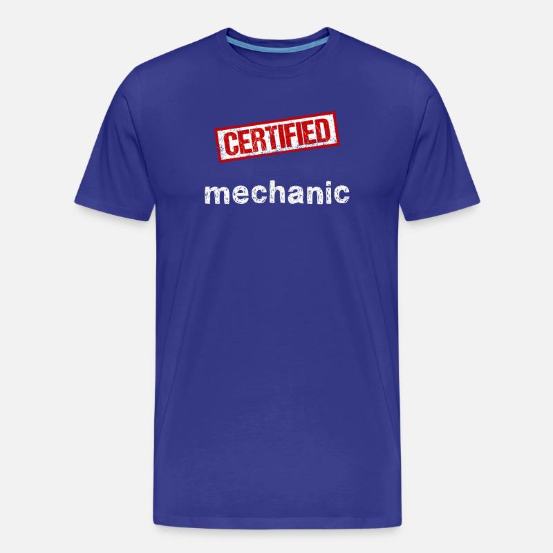 Mechaniker - Männer Premium Bio T-Shirt - Königsblau