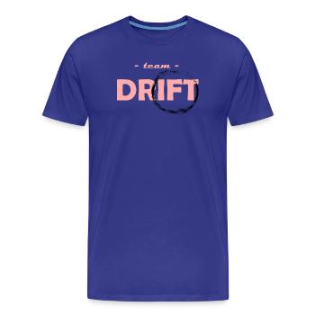 team drift rose - T-shirt bio Premium Homme - bleu roi - Devant - Damien (186cm)