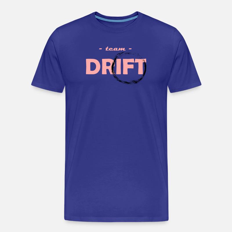 Team Drift Rose - Männer Premium Bio T-Shirt - Königsblau
