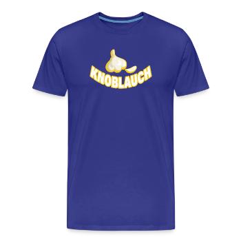 AIL - T-shirt bio Premium Homme - bleu roi - Devant - Damien (186cm)