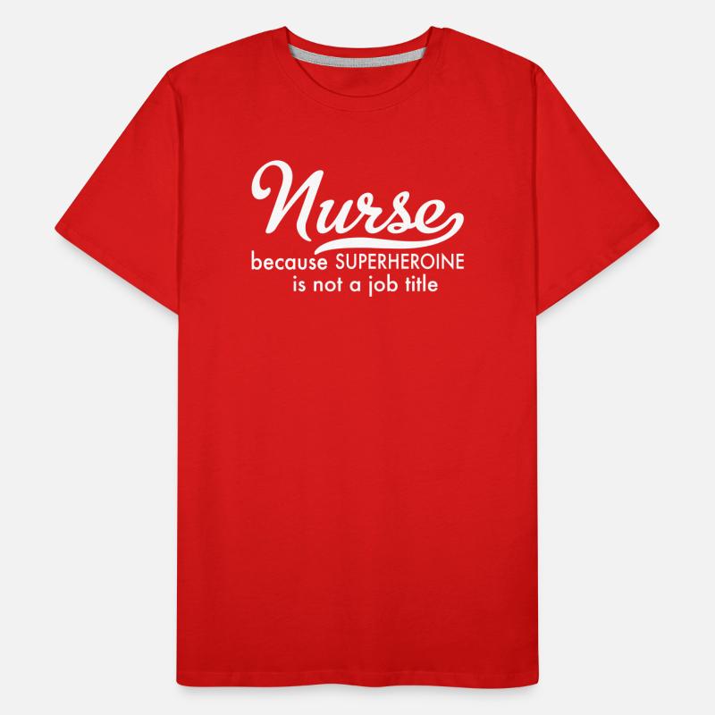 Krankenschwester Männer Premium Bio T-Shirt