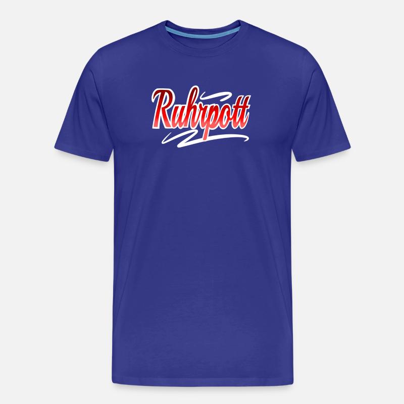 Ruhrpott - Männer Premium Bio T-Shirt - Königsblau