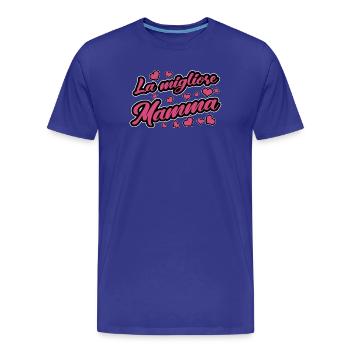 Beste Mamma Mami Mama Frau Muttertag Geschenk - Männer Premium Bio T-Shirt - Königsblau - Vorne - Damien (186cm)