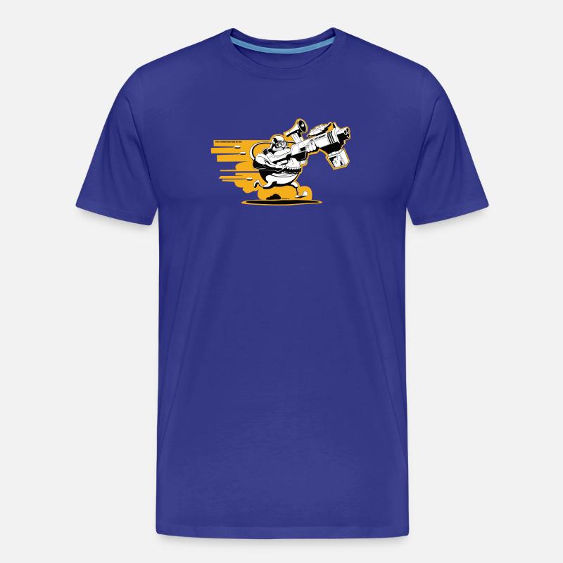 Ego-Shooter - Männer Premium Bio T-Shirt - Königsblau