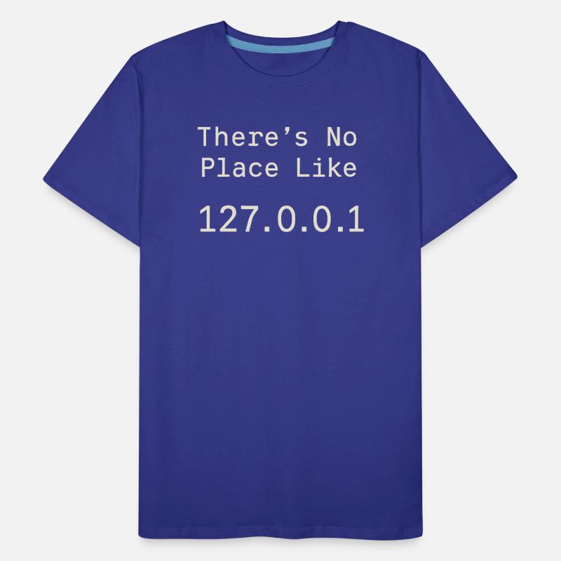 Nothing beats localhost Men's Premium Organic T-Shirt