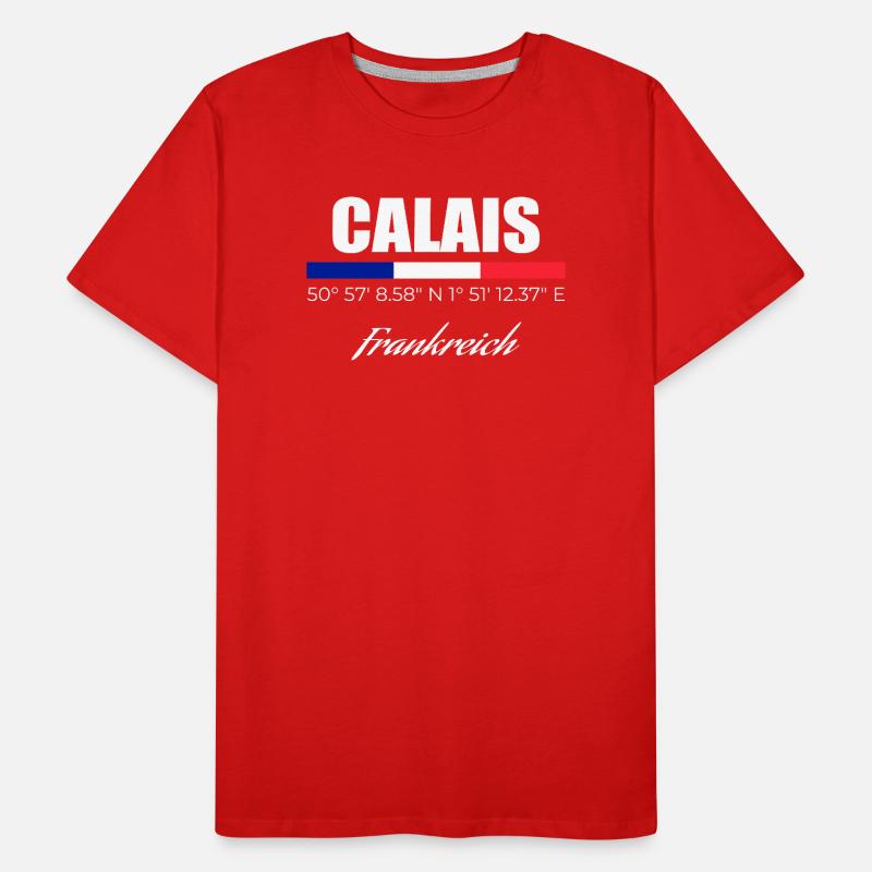 Calais T-shirt bio Premium Homme