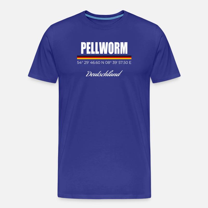 Pellworm - Männer Premium Bio T-Shirt - Königsblau