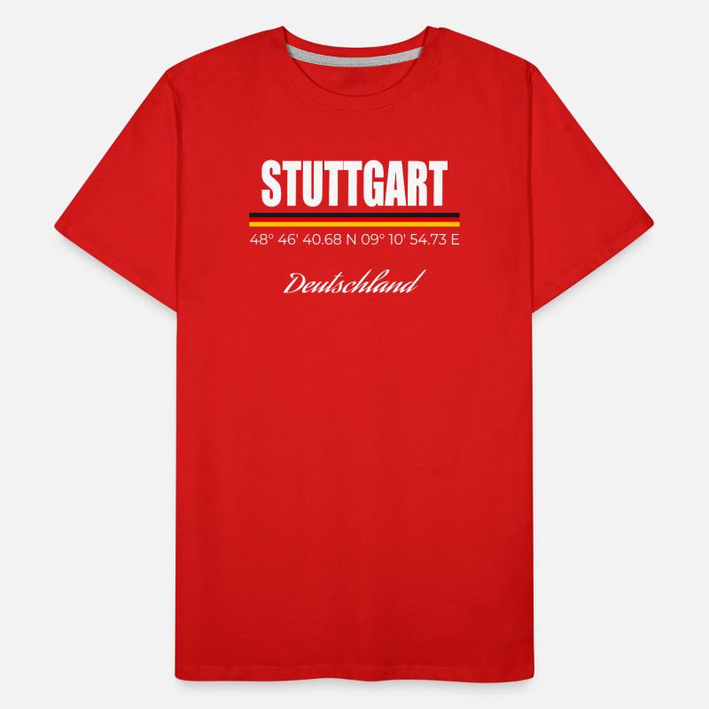 Stuttgart T-shirt bio Premium Homme