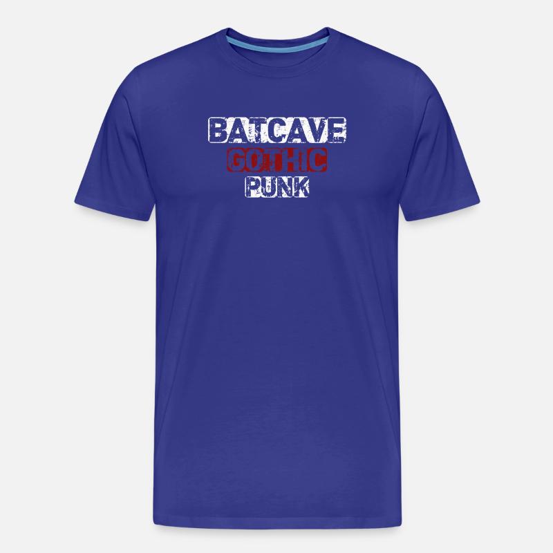 Batcave Gothic Punk - Männer Premium Bio T-Shirt - Königsblau