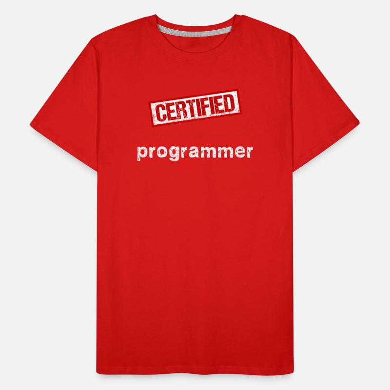 Programmierer Männer Premium Bio T-Shirt