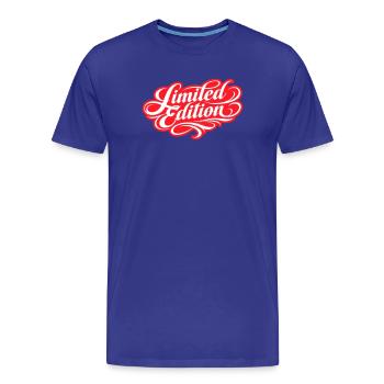 Édition limitée - T-shirt bio Premium Homme - bleu roi - Devant - Damien (186cm)