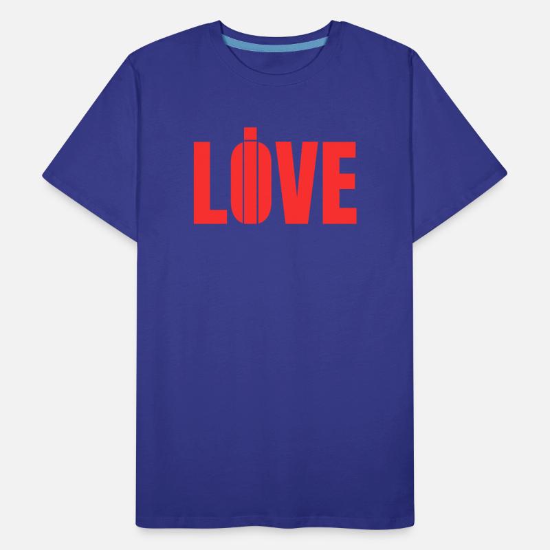Leben oder lieben Männer Premium Bio T-Shirt