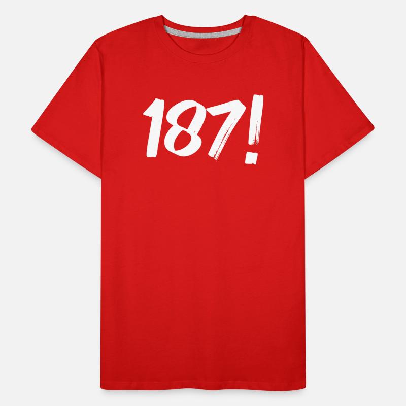 Numéros Un Huit Sept T-shirt bio Premium Homme