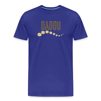 Dadou - T-shirt bio Premium Homme - bleu roi - Devant - Damien (186cm)