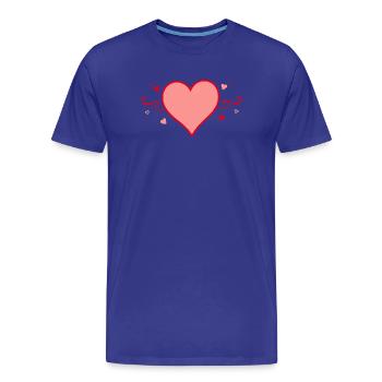 Geschenk Mutter Muttertag Geschenk Mama Geschenke - Männer Premium Bio T-Shirt - Königsblau - Vorne - Damien (186cm)