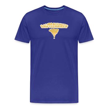 Geschenk für Bautechniker - Männer Premium Bio T-Shirt - Königsblau - Vorne - Damien (186cm)