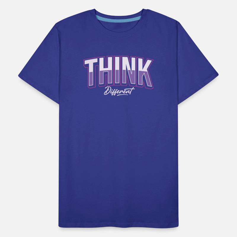 Think Different Men's Premium Organic T-Shirt