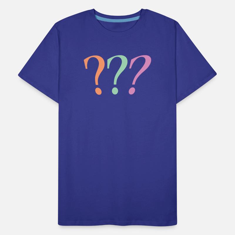 Point d’interrogation T-shirt bio Premium Homme