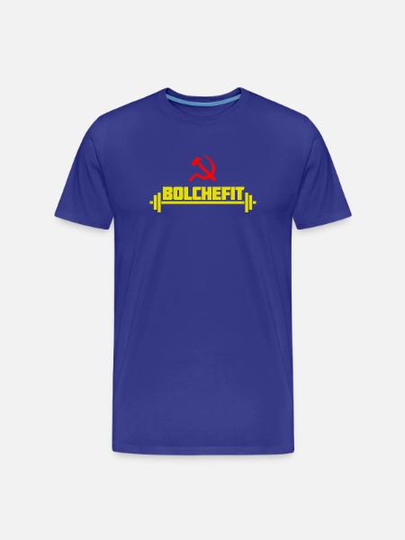 Bolchefit - T-shirt bio Premium Homme - bleu roi