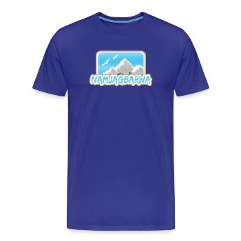 Cadeau pour Namjagbarwa - T-shirt bio Premium Homme - bleu roi - Devant - Damien (186cm)