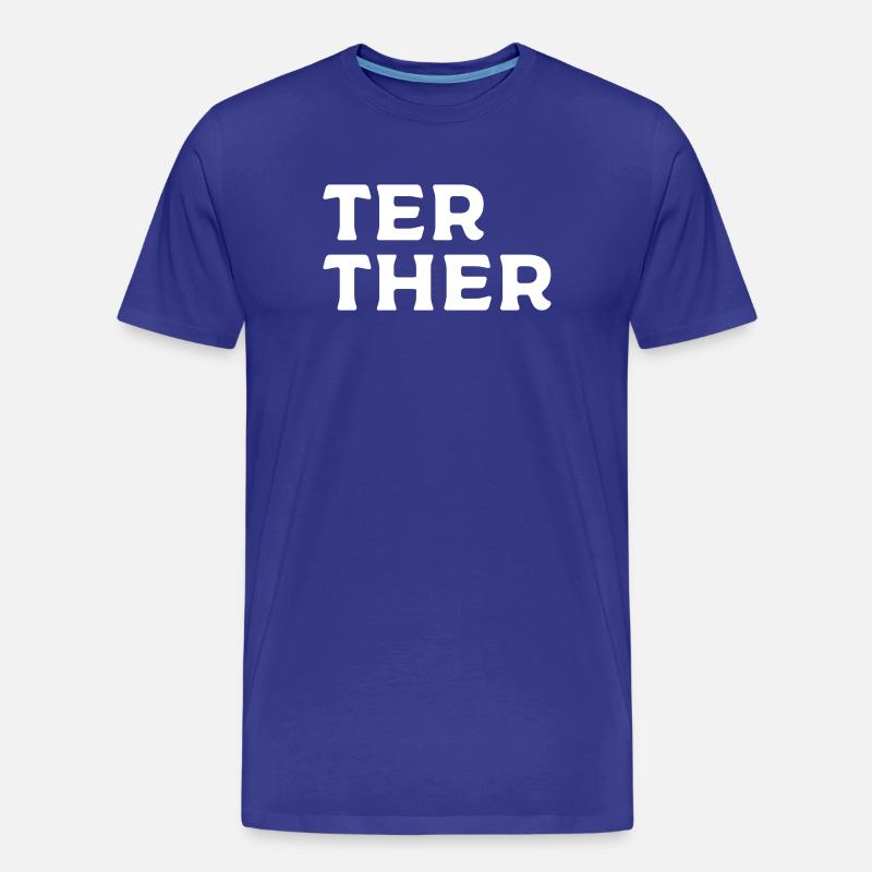 Better Together No2 Partnerlook - Männer Premium Bio T-Shirt - Königsblau