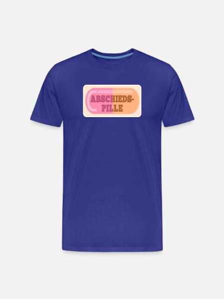 ABSCHIEDSPILLE ABSCHIED - Männer Premium Bio T-Shirt - Königsblau