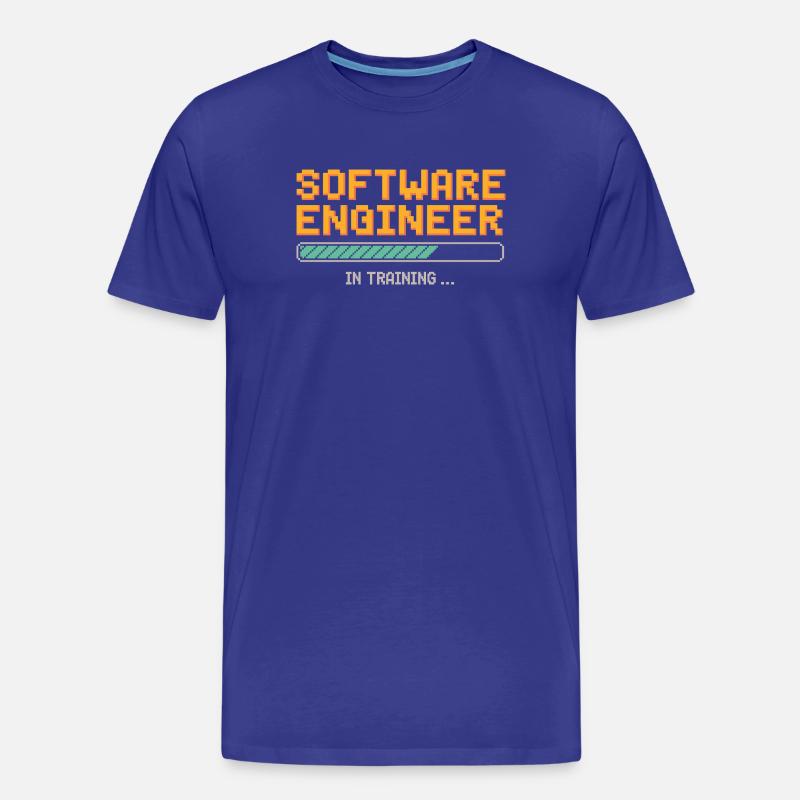 Softwareentwickler in Ausbildung Debugging Humor - Männer Premium Bio T-Shirt - Königsblau