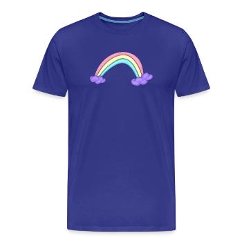 Dress up in joy with our rainbow collection - Men's Premium Organic T-Shirt - royal blue - Front - Damien (186cm)