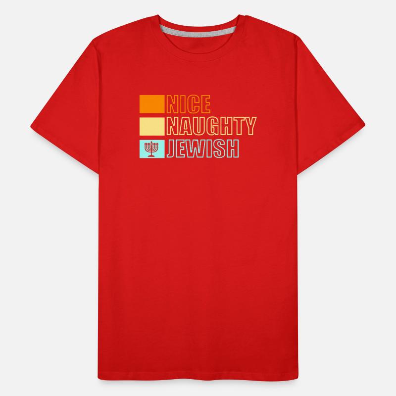 Hanoukka Hanoukka Hanoucca T-shirt bio Premium Homme
