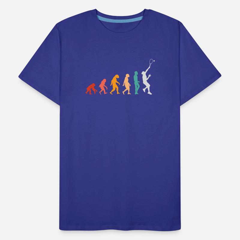 Tennis Evolution Men's Premium Organic T-Shirt