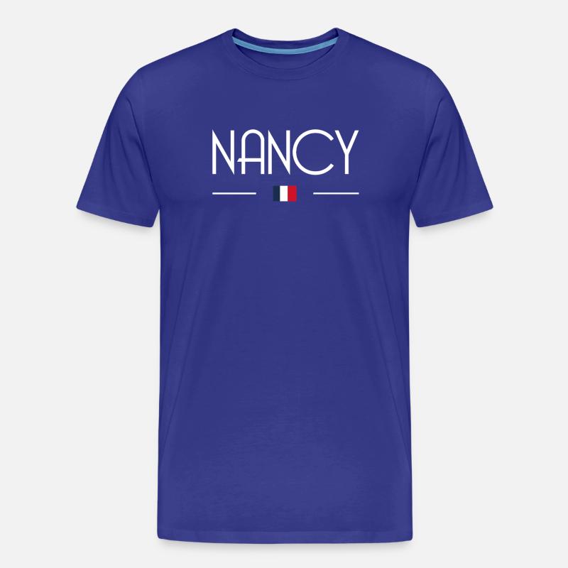Nancy - Männer Premium Bio T-Shirt - Königsblau