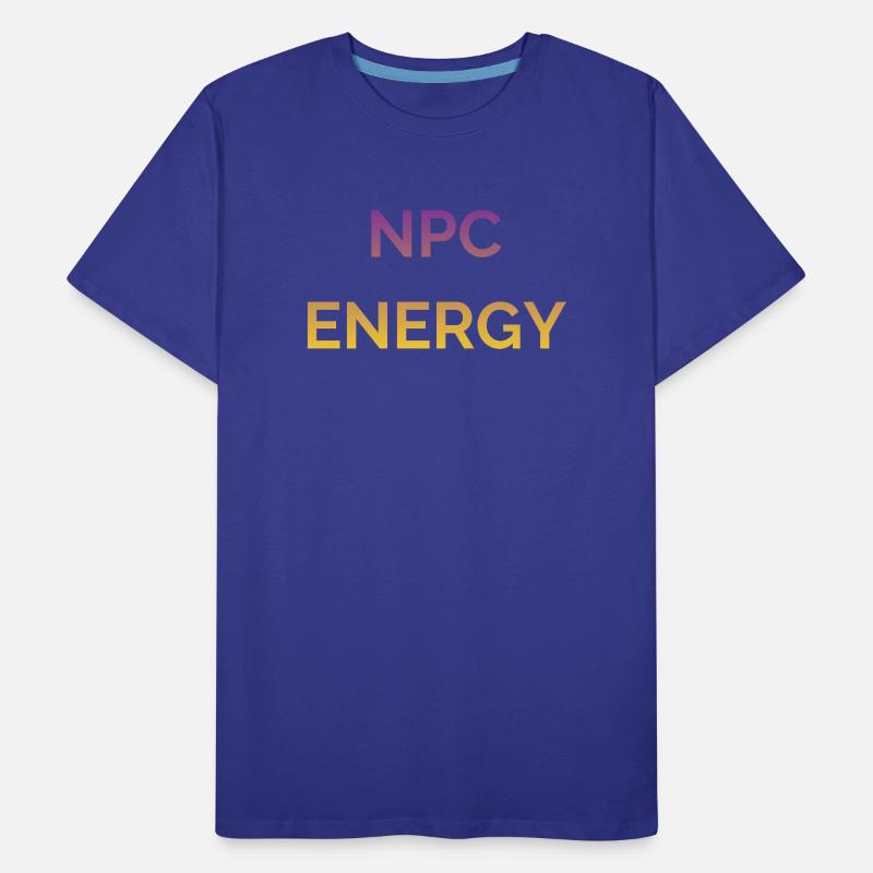Logo du Gradient d’Énergie NPC T-shirt bio Premium Homme