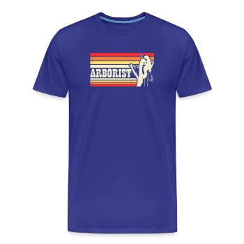 Ébéniste Ébéniste Cadeau Menuisier - T-shirt bio Premium Homme - bleu roi - Devant - Damien (186cm)