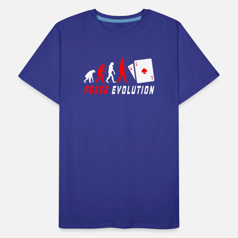 Poker Evolution Men's Premium Organic T-Shirt